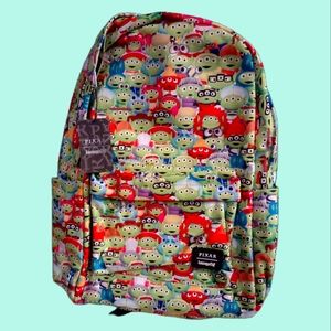 Loungefly toy story green alien backpack